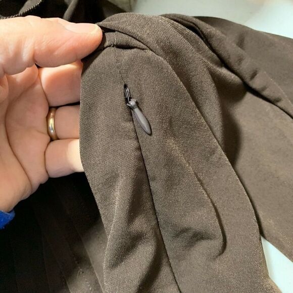 Calvin Klein Womens Pleated Front Dress Size 10 - Picture 4 of 5